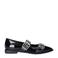 Nelson lak loafers zwart