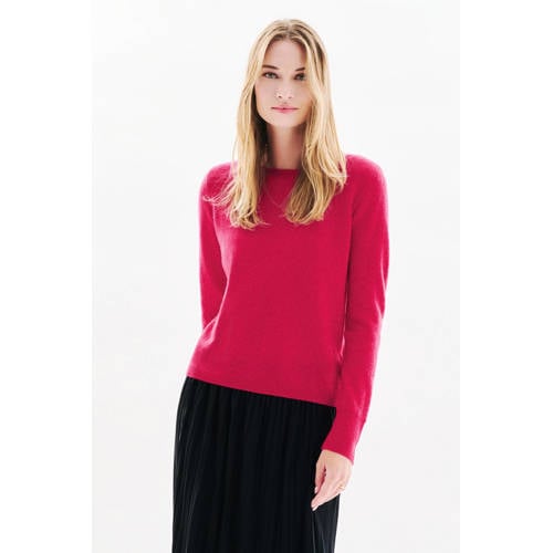 Caroll gebreide trui met wol fuchsia afbeelding
