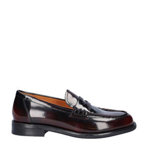 Linn lakleren loafers bordeaux