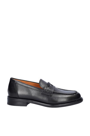 Linn leren loafers zwart