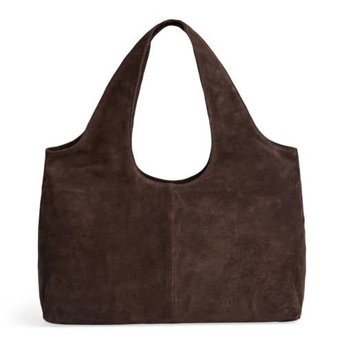 Markberg suede shopper Laurine donkerbruin afbeelding
