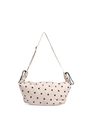 crossbody tas Polka Dot ecru