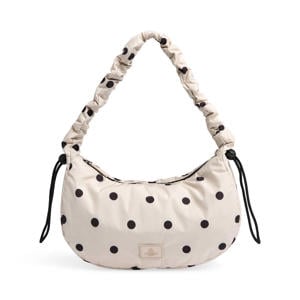 schoudertas Polka Dot ecru