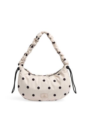 schoudertas Polka Dot ecru