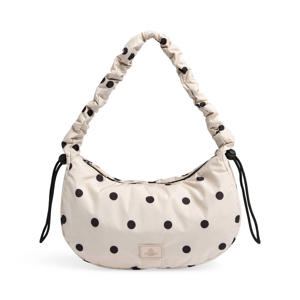 schoudertas Polka Dot ecru