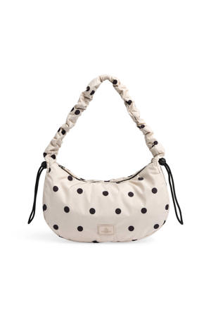 schoudertas Polka Dot ecru
