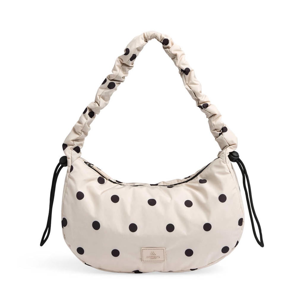 Markberg schoudertas Polka Dot ecru