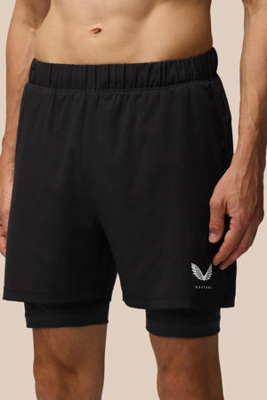 sportshort Flow 2-in-1 zwart