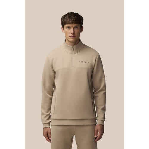 Castore sportsweater Flex beige afbeelding
