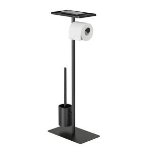 Brix toiletbutler met planchet Brix - zwart