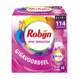 Color Pink Sensation vloeibaar wasmiddel  - 6 x 19 wasbeurten - 114 wasbeurten