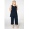 YOEK a-lijn top Plus Size - blauw