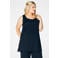 YOEK a-lijn top Plus Size - blauw