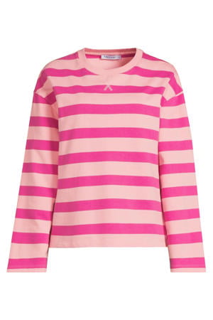 gestreepte sweater Roze