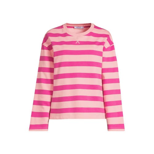 Anytime gestreepte sweater Roze afbeelding