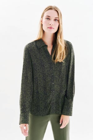 blouse kaki