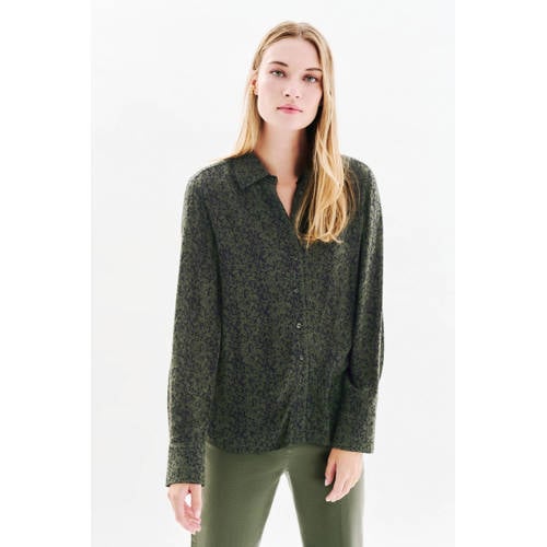 Caroll blouse kaki afbeelding