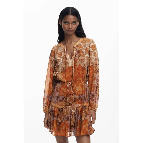 Desigual mini jurk oranje afbeelding