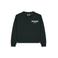 Pinned by K Curve sweater met backprint zwart