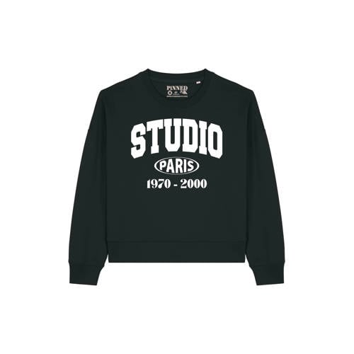 Pinned by K sweater zwart afbeelding