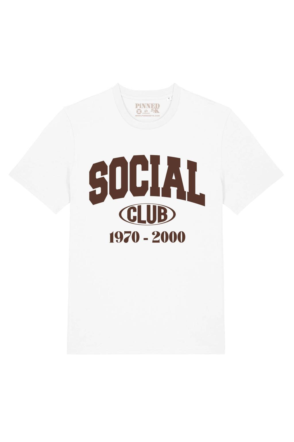 Zwarte dames Pinned by K Curve T-shirt van katoen met printopdruk, korte mouwen en ronde hals