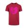 Pinned by K Curve T-shirt donkerrood