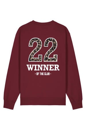 sweater donkerrood