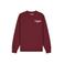 Pinned by K Curve sweater donkerrood