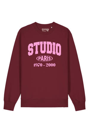 sweater donkerrood