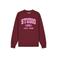 Pinned by K Curve sweater donkerrood