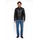 Goosecraft leren jas zwart