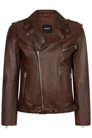 leren jas bruin