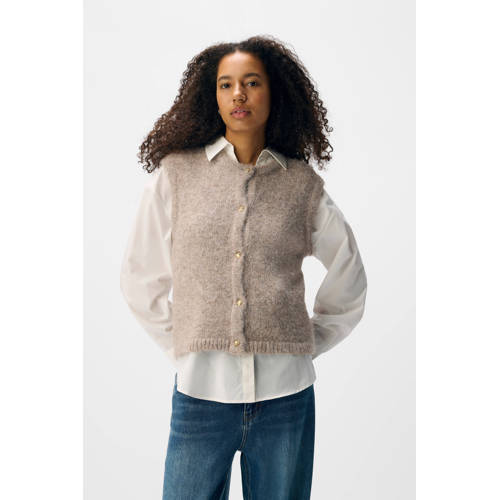 OBJECT gilet gebreid afbeelding