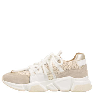 Los Angeles chunky sneakers beige/wit