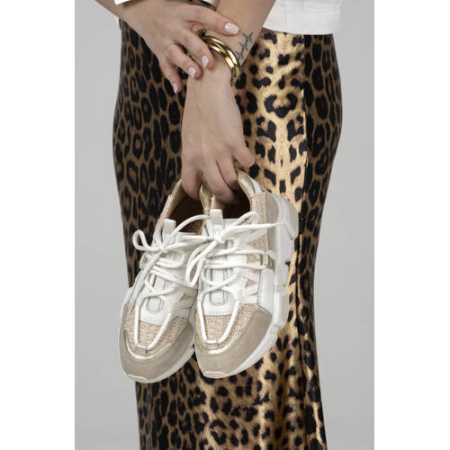 DWRS Los Angeles chunky sneakers beige/wit afbeelding