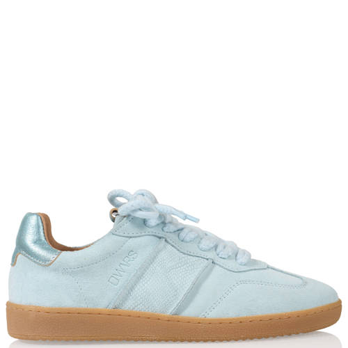 DWRS Poona suède sneakers lichtblauw afbeelding