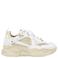DWRS Pluto chunky leren sneakers beige/wit