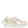 DWRS Jupiter chunky leren sneakers beige/geel