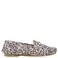 DWRS Parral leren mocassins met panterprint beige
