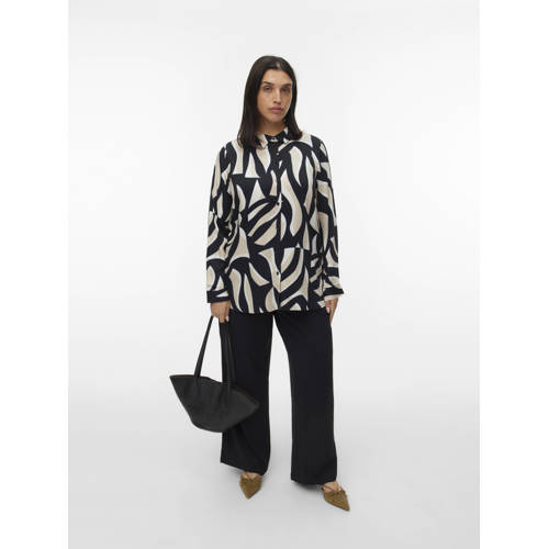 VERO MODA CURVE blouse beige afbeelding
