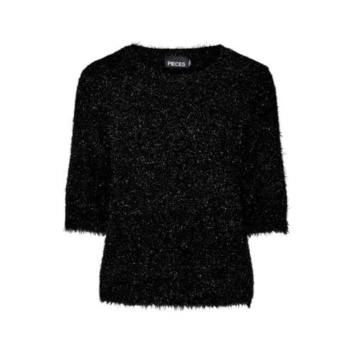 PIECES Curve top gebreid afbeelding