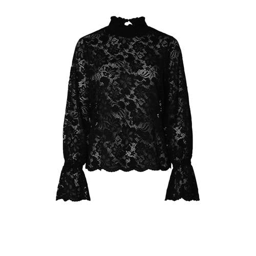 PIECES Curve top zwart afbeelding