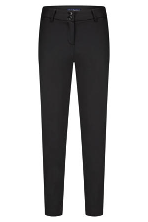 tapered high waist broek zwart