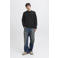 JACK & JONES ESSENTIALS trui rib gebreid zwart
