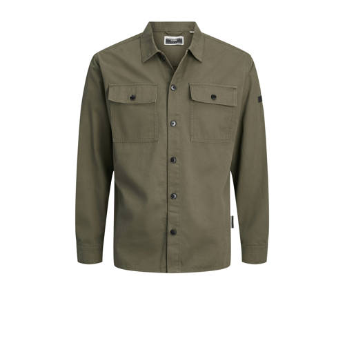 JACK & JONES CORE overshirt groen afbeelding