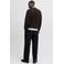 JACK & JONES ESSENTIALS gebreide trui met wol donkerbruin