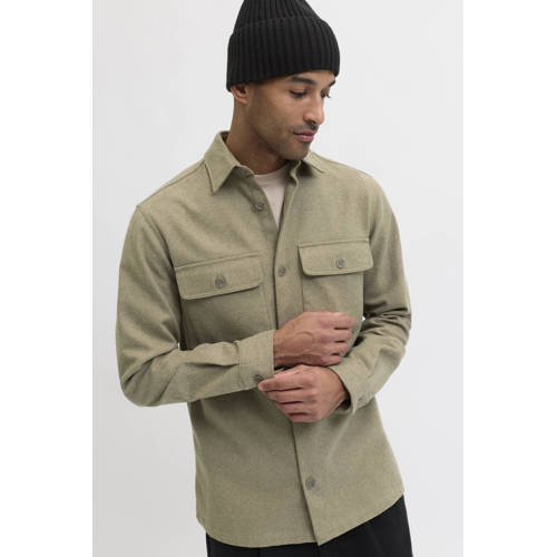 JACK & JONES PREMIUM overshirt groen afbeelding