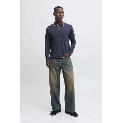 JACK & JONES PREMIUM regular polo blauw afbeelding