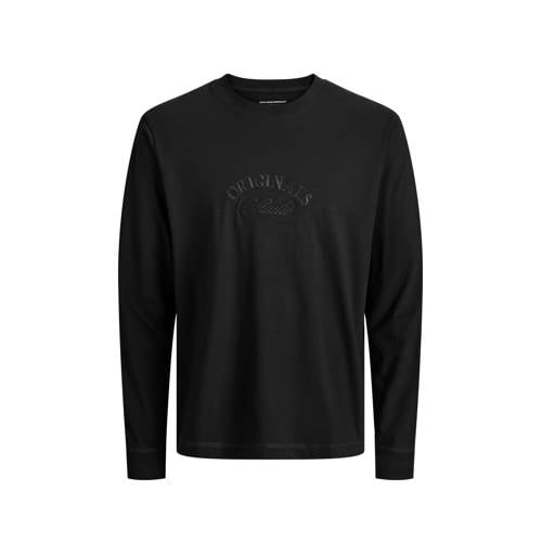 JACK & JONES ORIGINALS longsleeve zwart afbeelding