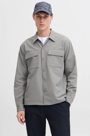 relaxed casual overhemd grijs